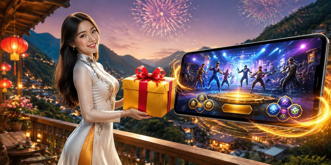 Người dùng Sa Pa theo dõi esports và đặt cược trực tuyến trong trang phục áo dài